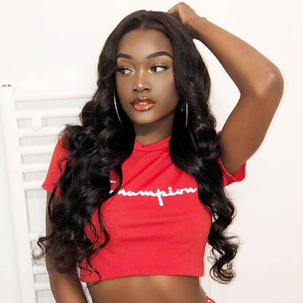 Peruvian Hair Bundles Loose Wave Human Remy Hair Extensions