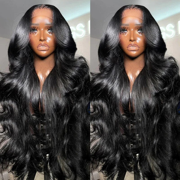 4x4 Lace Closure Wig Real Human Hair Body Wave Wig HD Lace Wigs