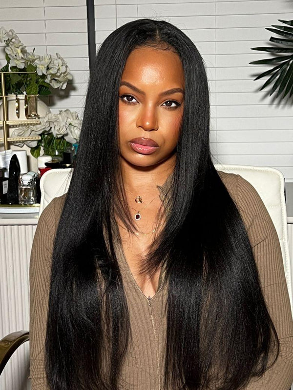 $129=2 Wigs | 16" Yaki V Part Wig and 8" Bob Wig with Bang