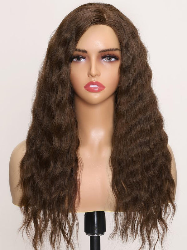 SKYE - 24" MONO WAVY HUMAN HAIR WIG