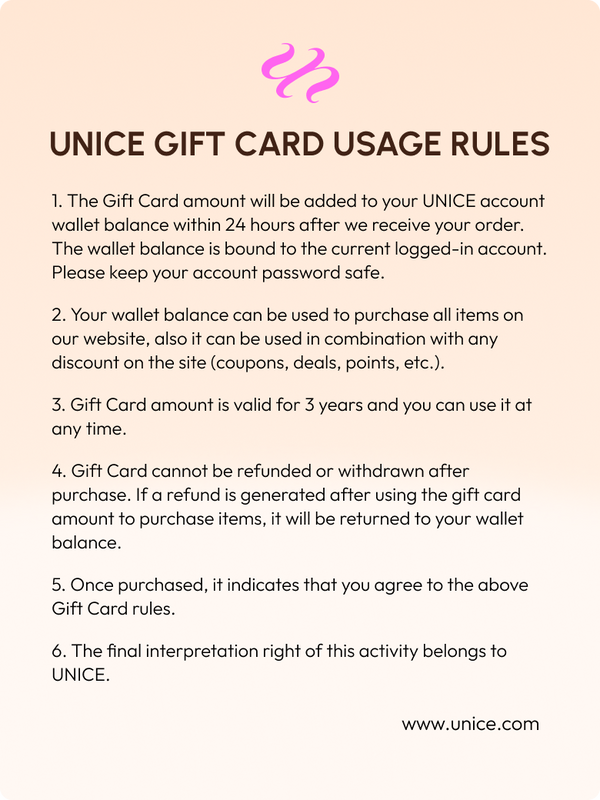 [Value $635 Gift Card] UNice Women's Day Special Offer