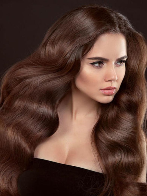 UNice Dark Brown Human Hair I Tip Extension