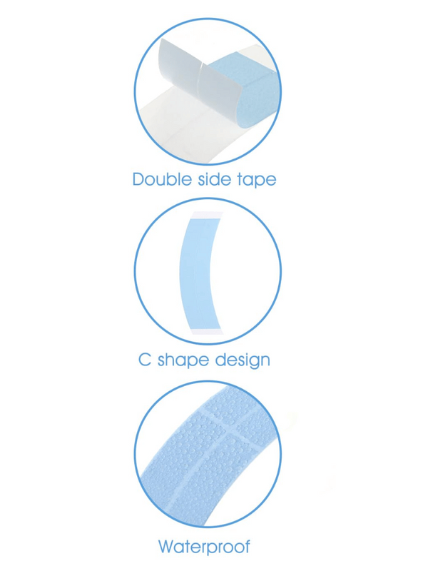 UNice Invisible Peelable Water Proof Tape For Lace Wigs/Toupee/Hair Extension
