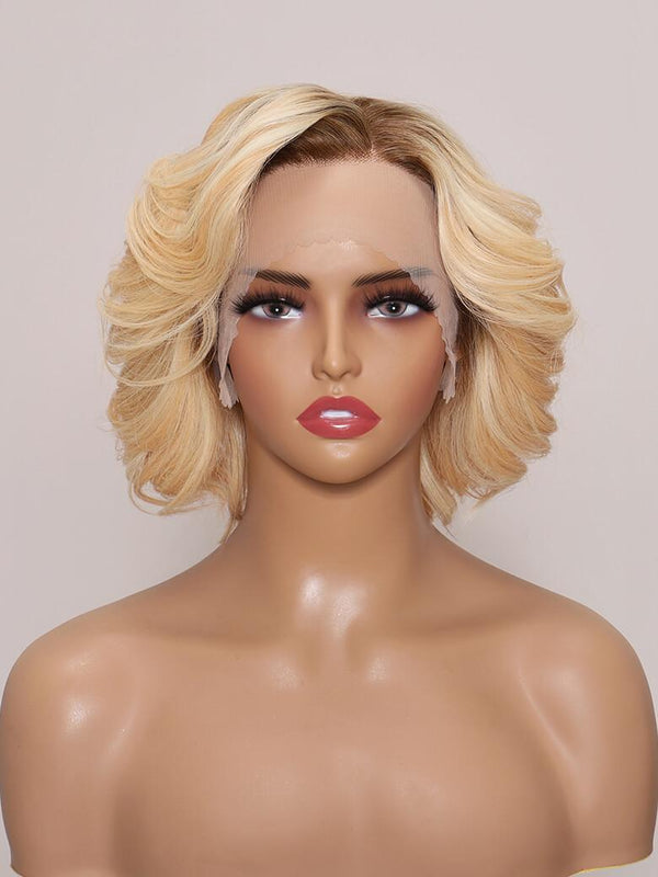 SERENA-10" LACE FRONT BODY WAVE HUMAN HAIR WIG