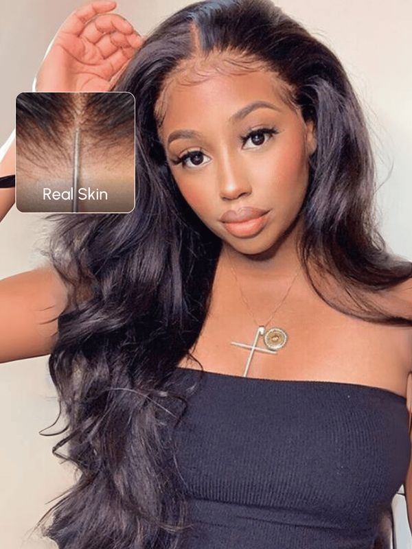 BOGO | UNice 5x5 Thin HD BlendAway<span>TM</span> Pre Cut Lace Closure Glueless Body Wave Affordable Wig with ByeBye-Knots Match All Skin Tones