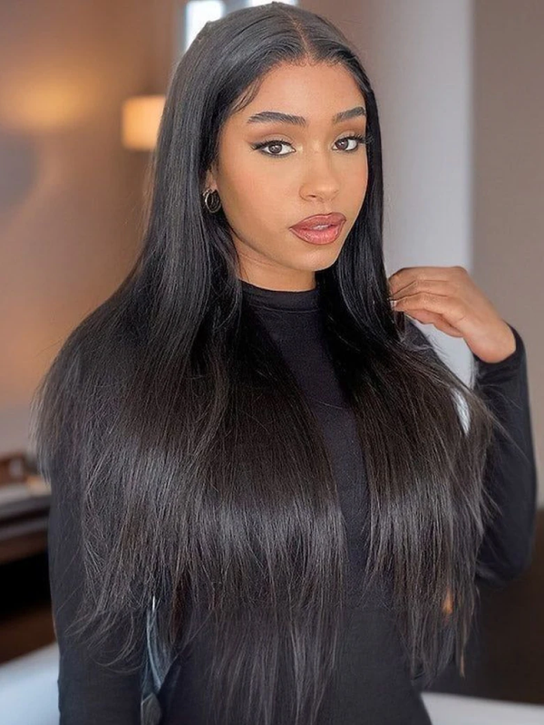Pre-Everything 13x4 Ear To Ear Lace Frontal Silky Straight Hair Wig Beginner Friendly 150% Density