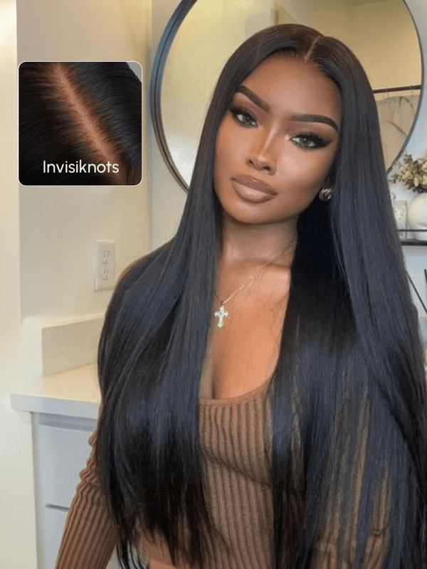 UNice 13x4 Ear To Ear / 7x5 Bye-Bye Knots Lace Front Straight Wig Pre-Everything Wig