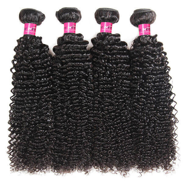 One More Malaysian Curly Human Hair Weave 4 Bundles